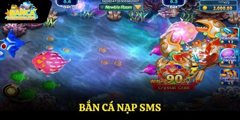 bắn cá nạp sms